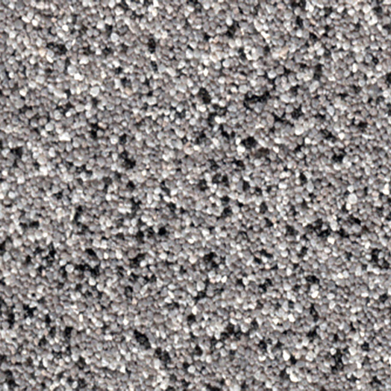 Coloritquarz als Bodenbelag oder Einstreuung in der Farbe grau-weiß-schwarz